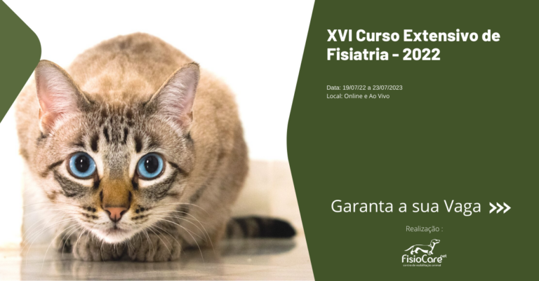 Curso de Fisiatria Veterinária