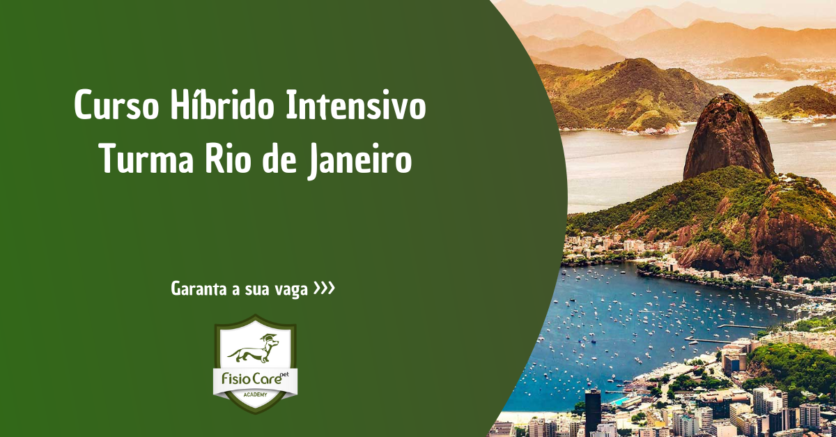 39º Curso Intensivo de Fisioterapia Veterinária - Turma Rio de Janeiro