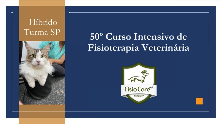 50º Curso Intensivo de Fisioterapia Veterinária