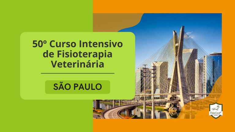 50º Curso Intensivo de Fisioterapia Veterinária - São Paulo