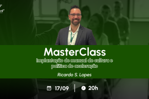 MasterClass: Implantação de Manual de Cultura e Política de Aceleração