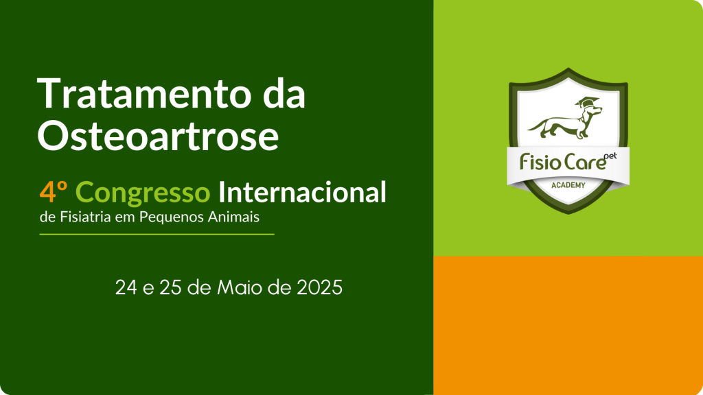 Tratamento da Osteoartrose no 4º Congresso Fisio Care Pet