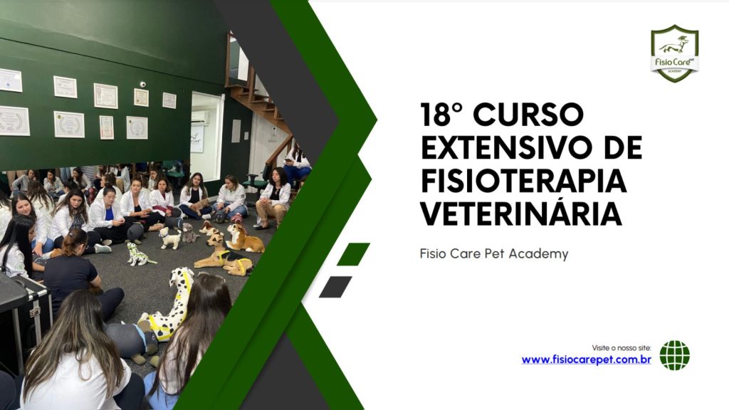 18º Extensivo de Fisioterapia Veterinária
