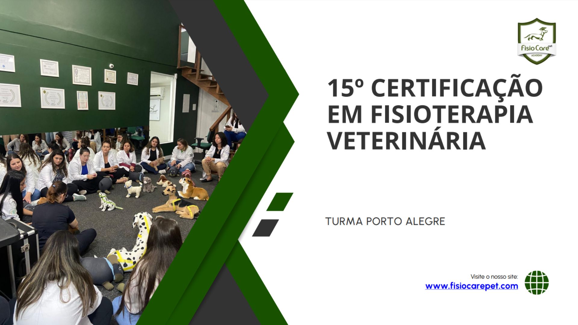 15º CERTIFICAÇÃO EM FISIOTERAPIA VETERINÁRIA