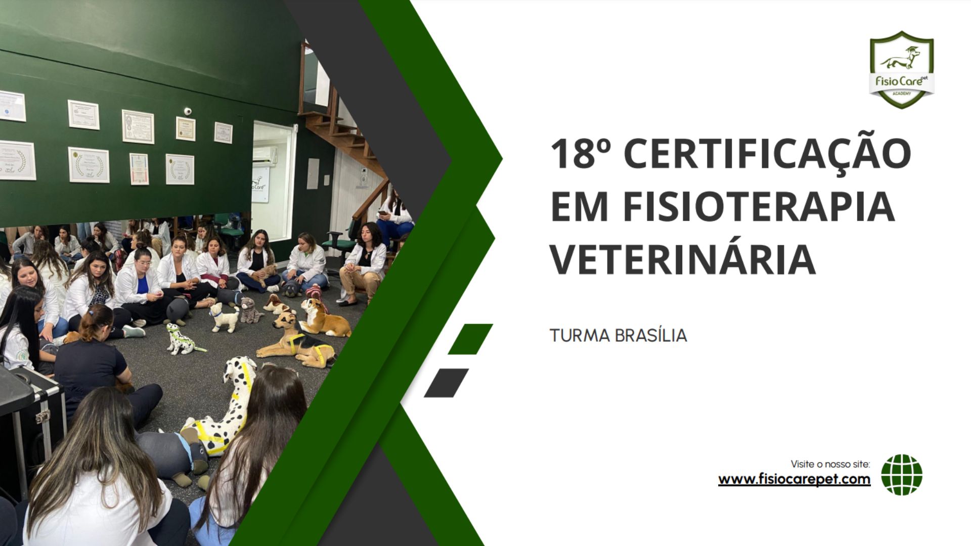 18º CERTIFICAÇÃO EM FISIOTERAPIA VETERINÁRIA