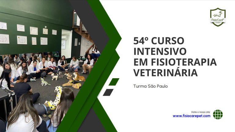 54º CURSO INTENSIVO EM FISIOTERAPIA VETERINÁRIA