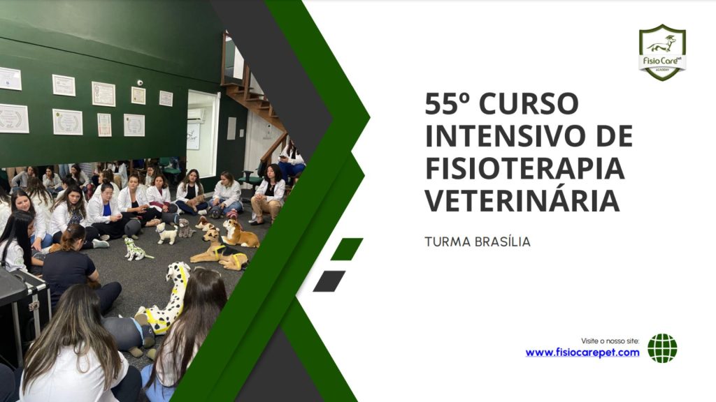 55º CURSO INTENSIVO DE FISIOTERAPIA VETERINÁRIA