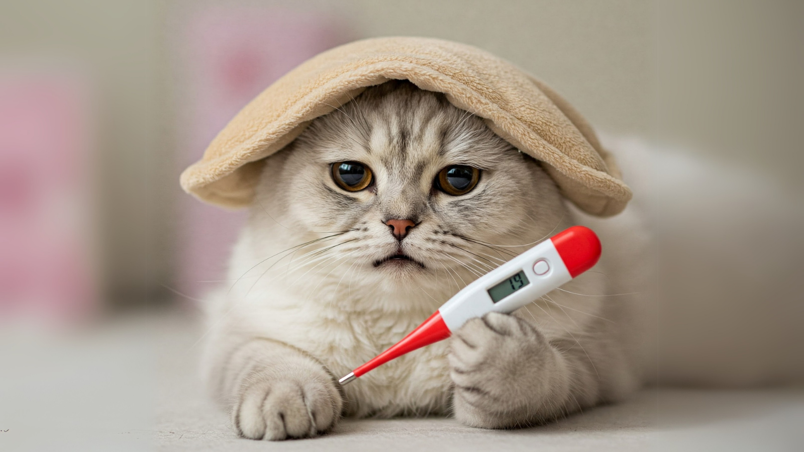 Temperatura do gato: qual é a normal e como medir em casa