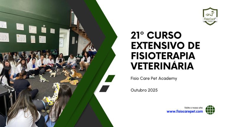 21º Extensivo de Fisioterapia Veterinária